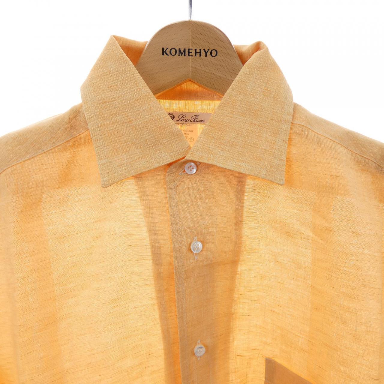ロロピアーナ Loro Piana S／Sシャツ