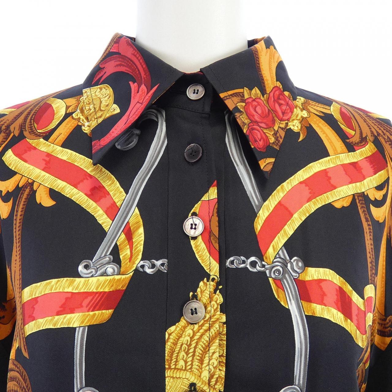 【ヴィンテージ】エルメス HERMES LE MORS A LA CONETABLE ツイルレーヌ. トップス