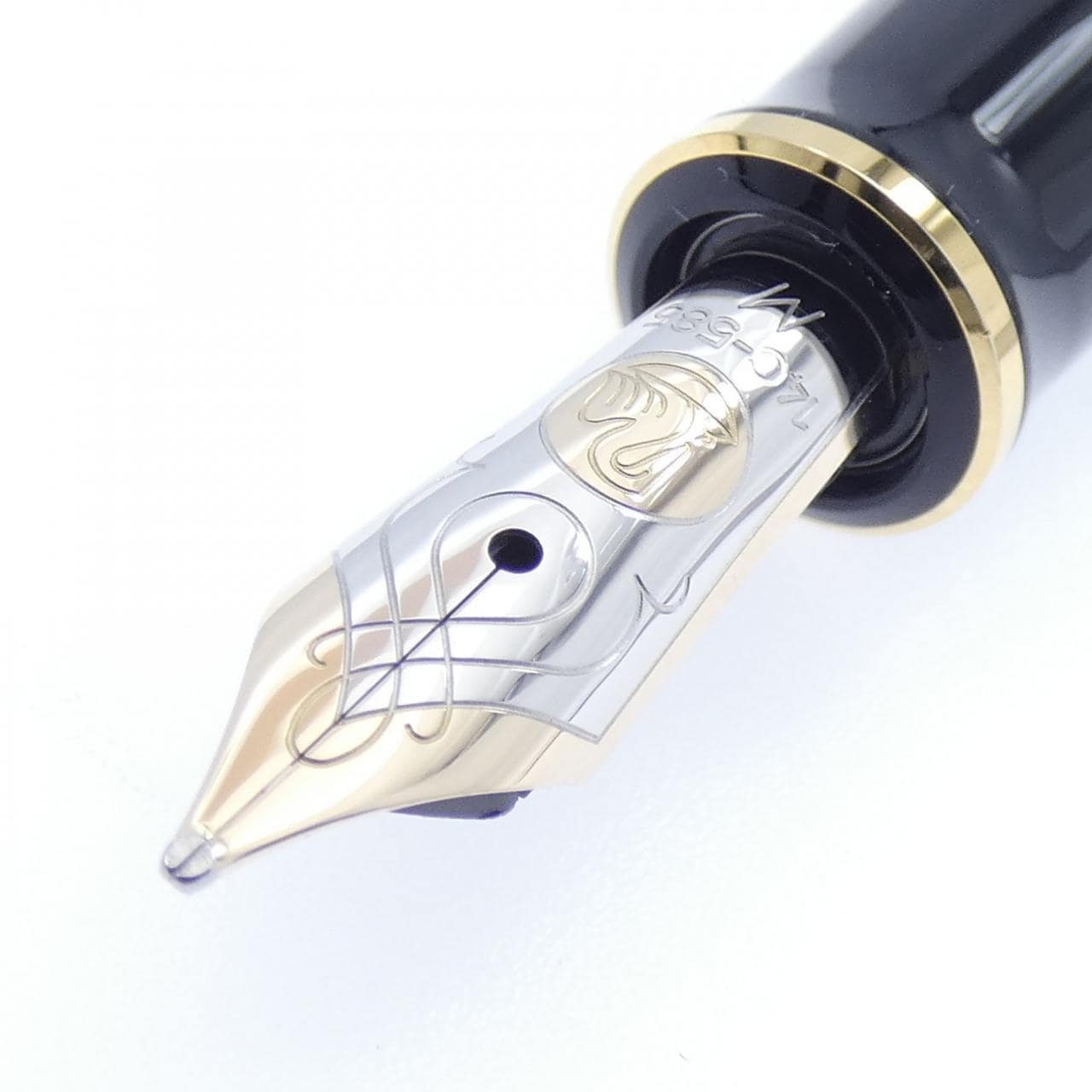 橄榄石M600绿条纹钢笔