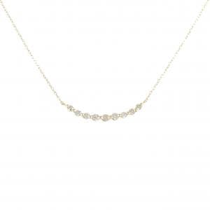 K18YG ダイヤモンド ネックレス 0.20CT