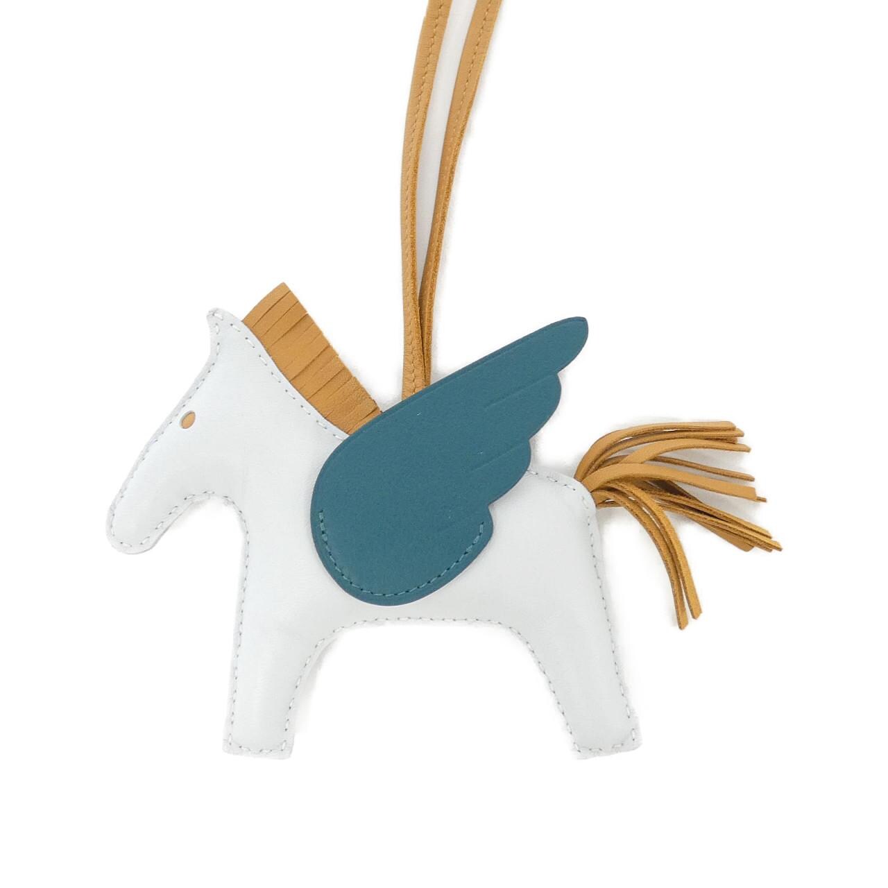 HERMES Rodeo Pegasus Bag Charm MM 083011CA