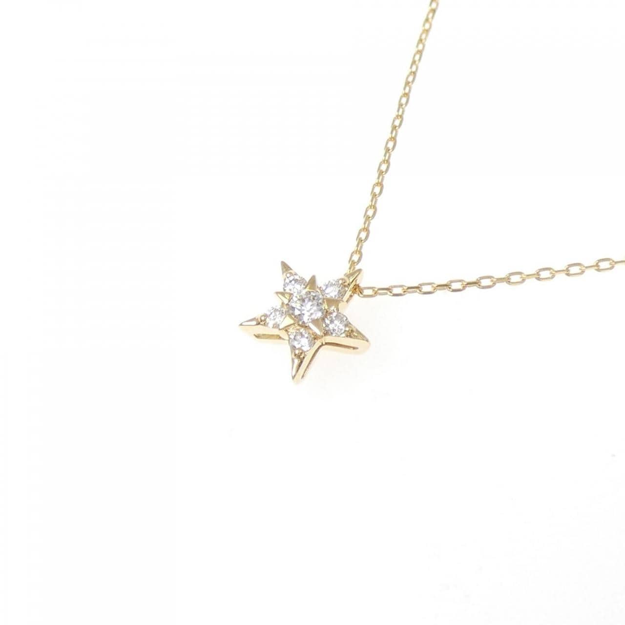 スタージュエリー スターオブスターズ ネックレス 0.06CT