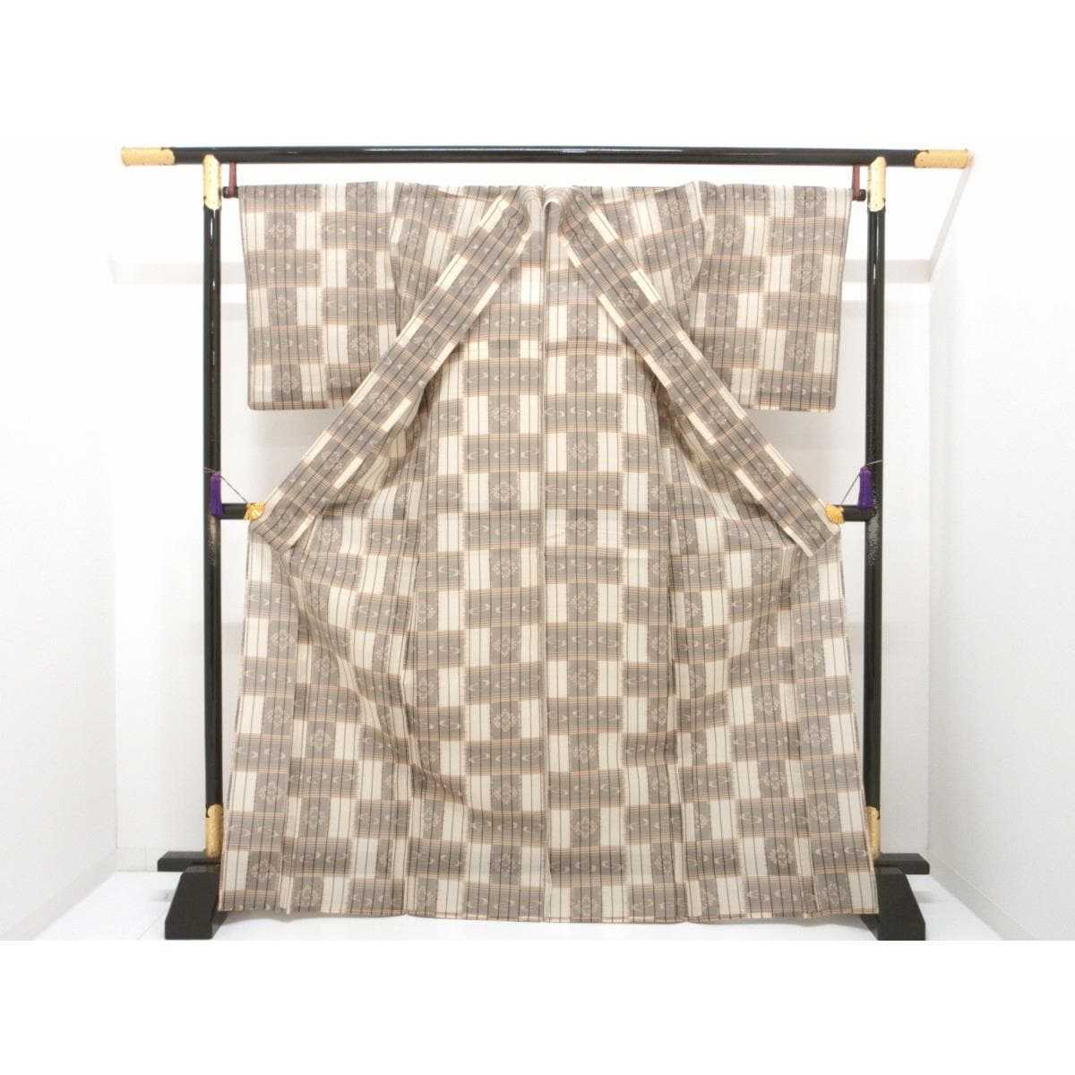 単衣　証紙付【琉球絣】