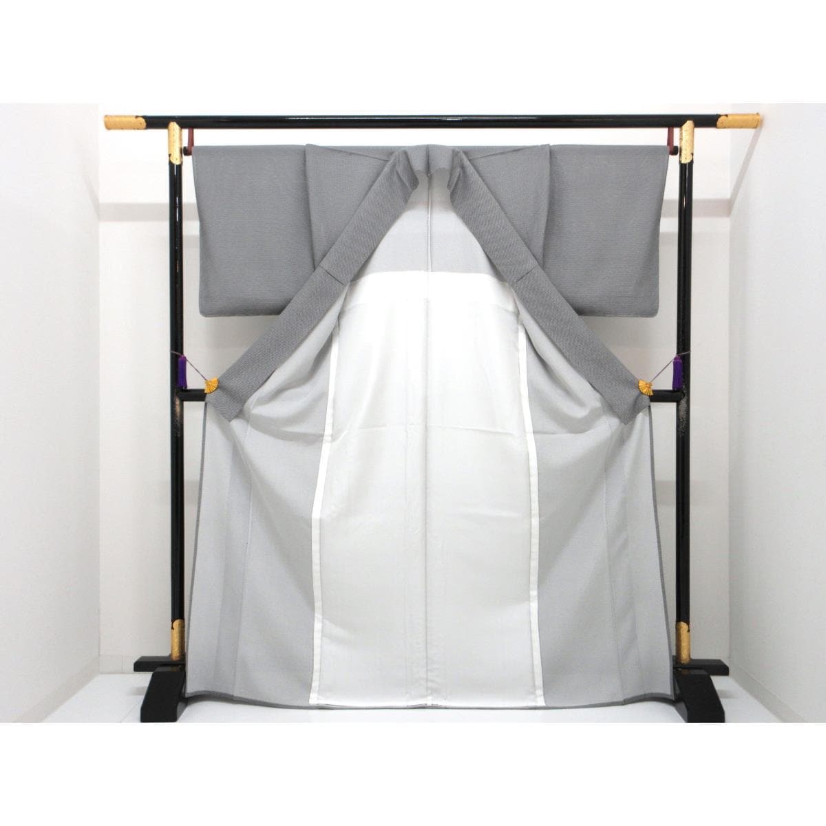 【未使用品】単衣　駒絽江戸小紋　行儀