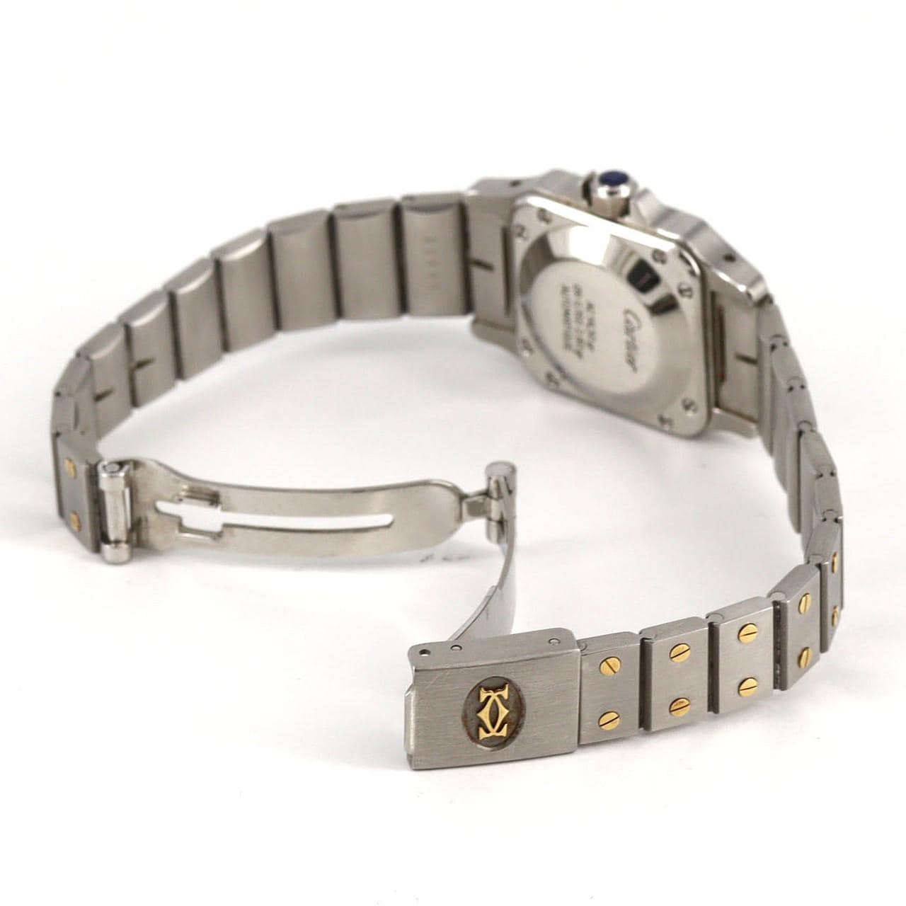 カルティエ サントスガルベSM YGコンビ SSxYG 自動巻