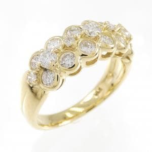 K18YG ダイヤモンド リング 1.01CT