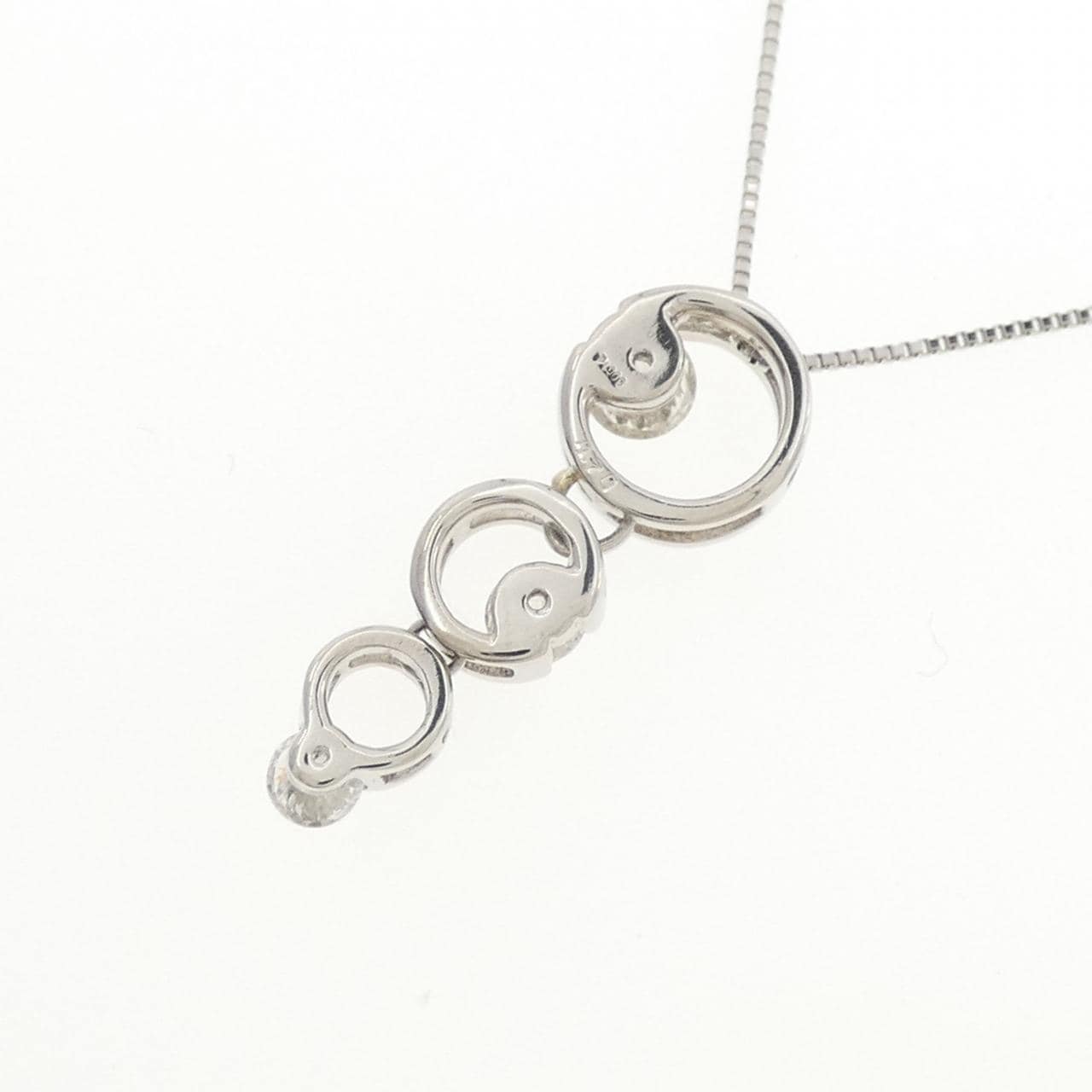 PT900/PT850 ダイヤモンド ネックレス 0.70CT