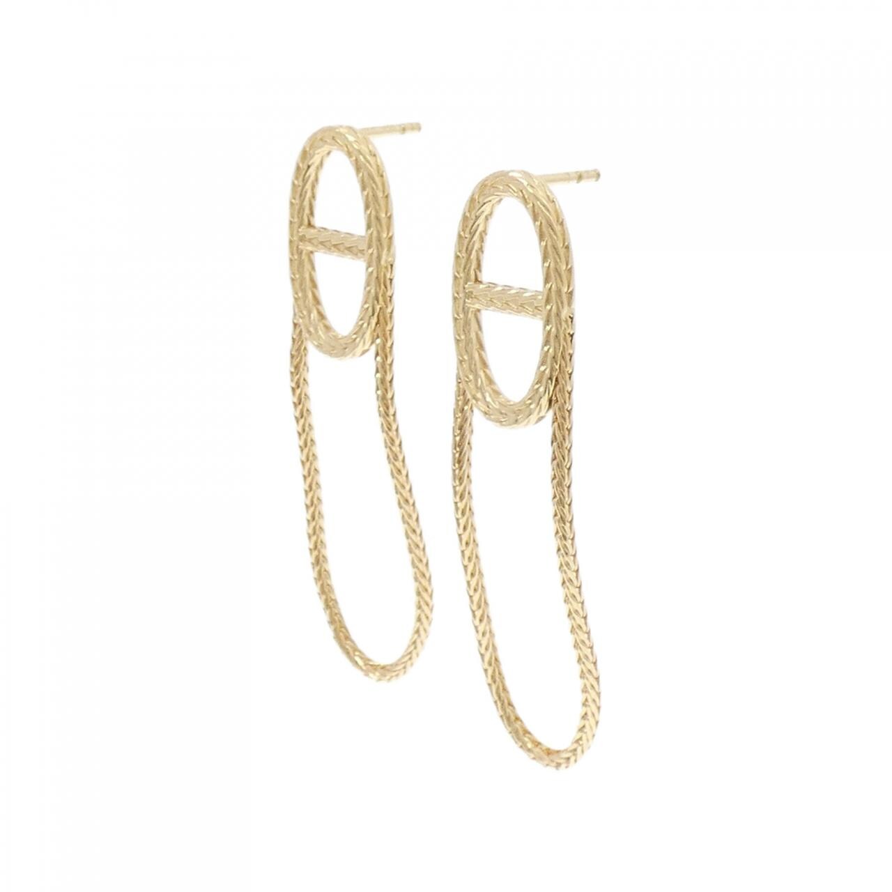 HERMES Chaine d'Ancre Danae Earrings