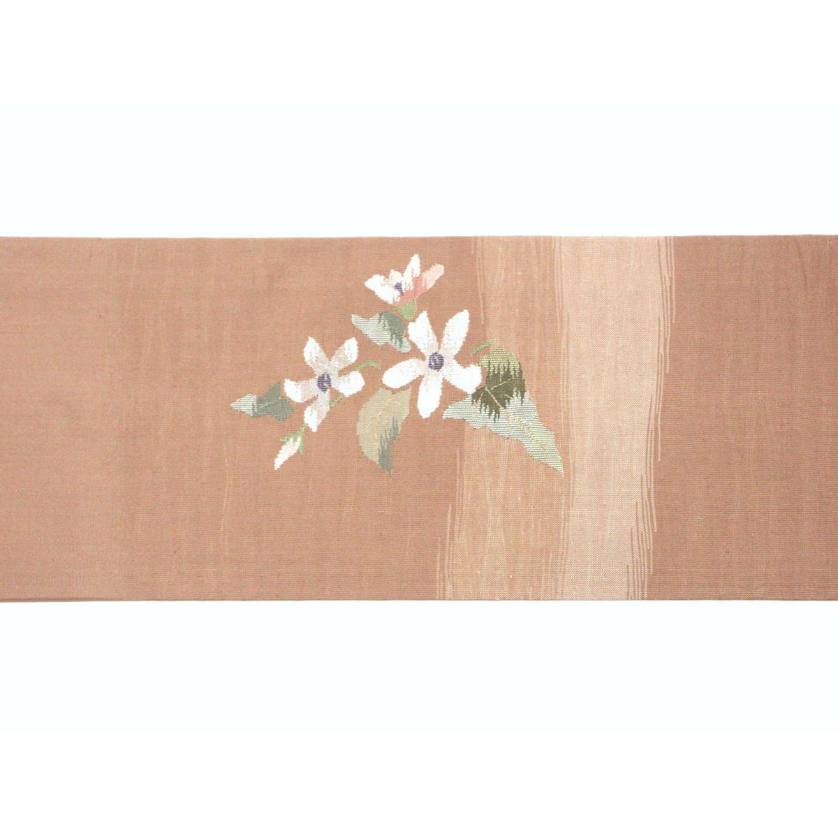 名古屋帯　すくい織