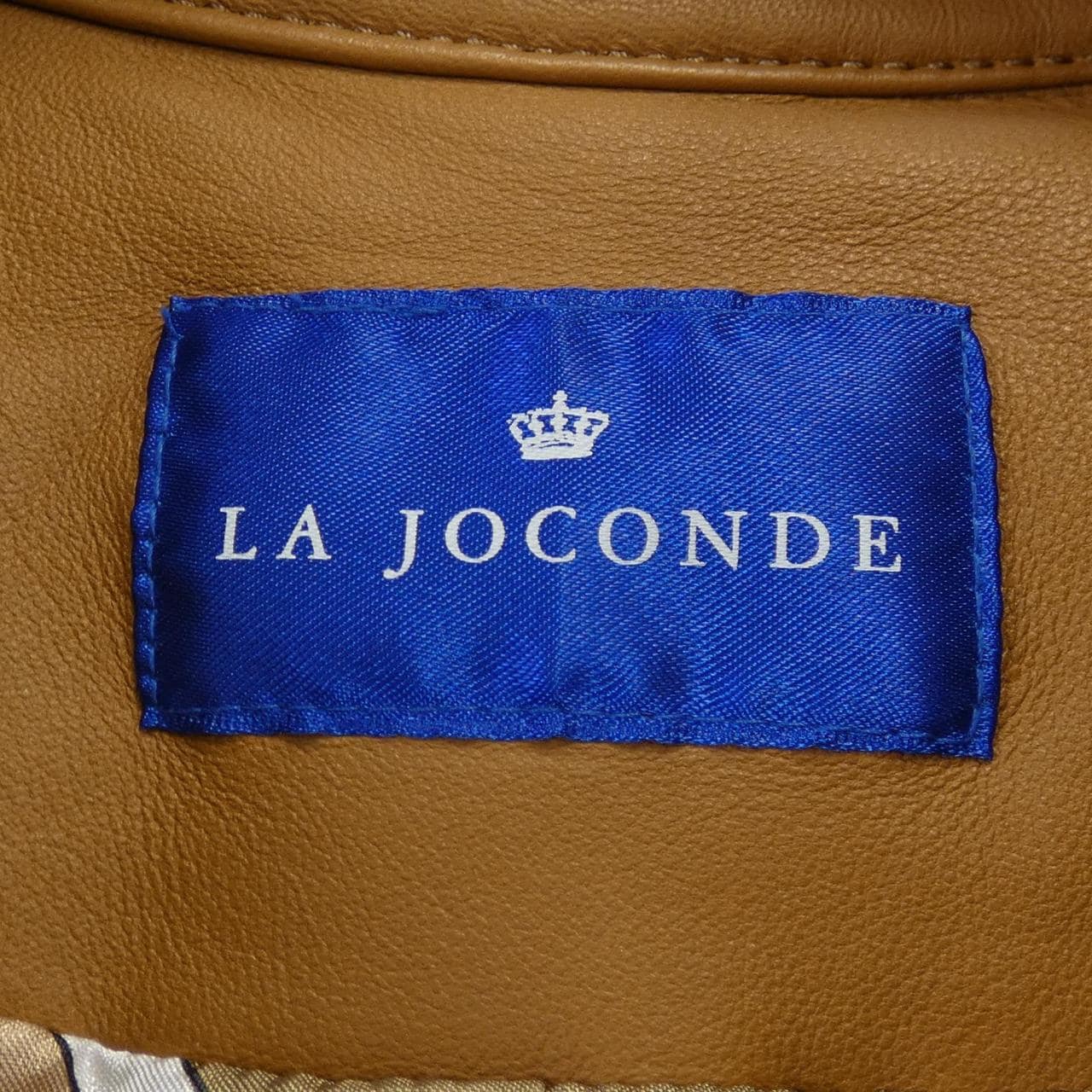 ラ　ジョコンダ LA JOCONDE レザーライダースジャケット