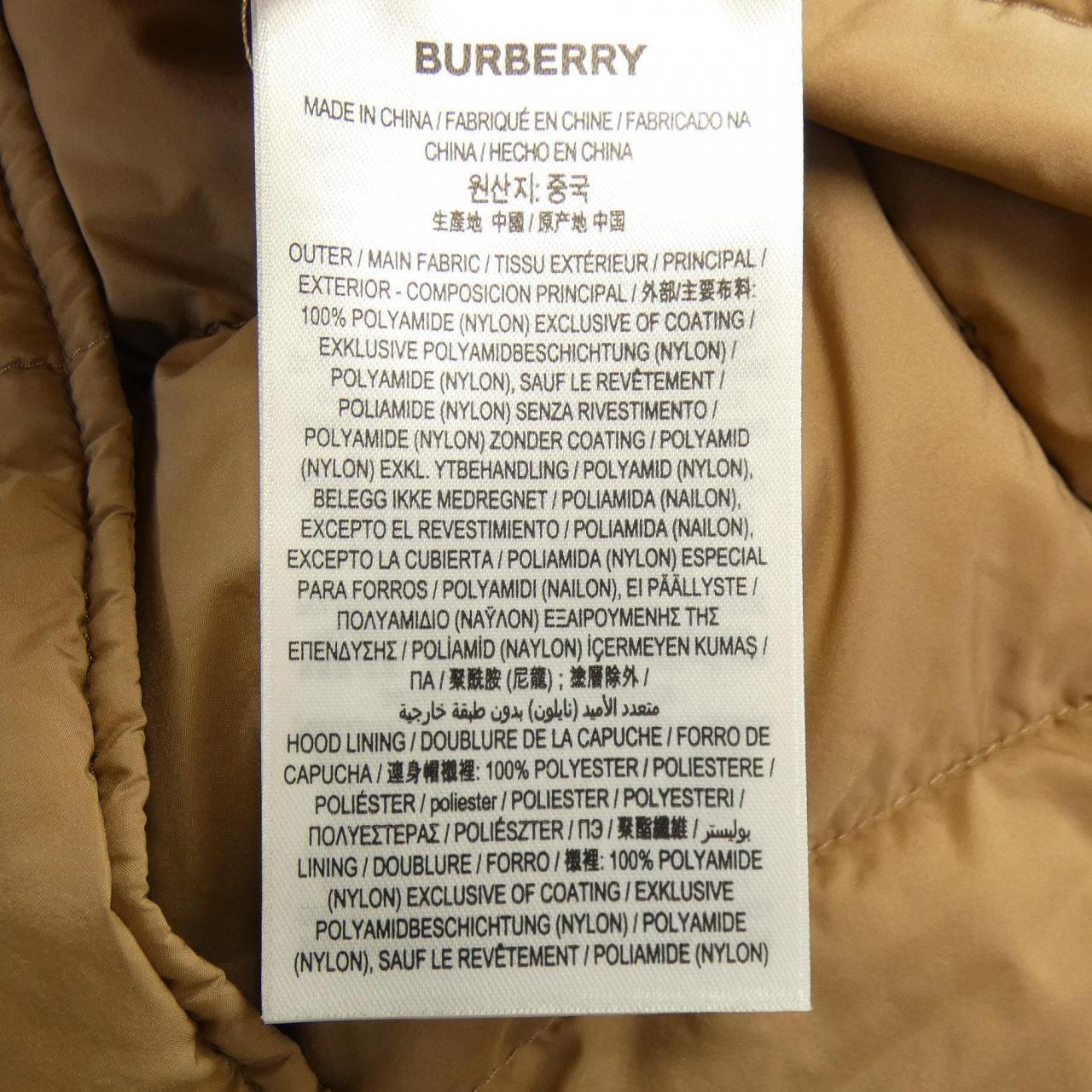 バーバリー BURBERRY 80578761 ダウンコート