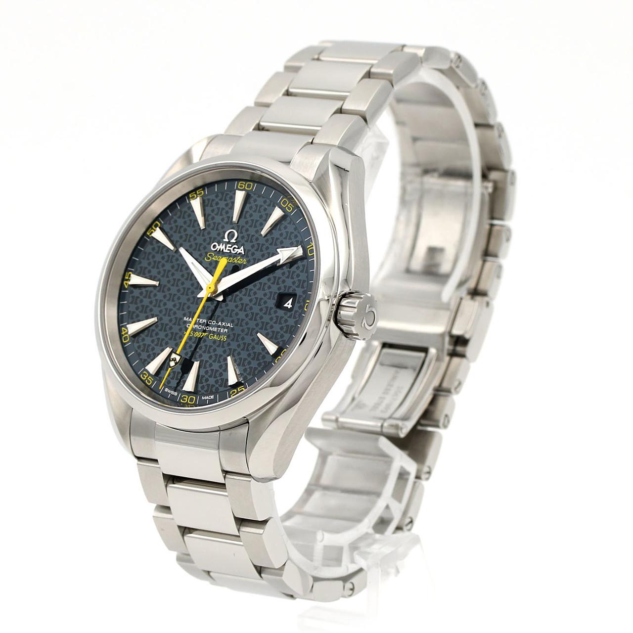 オメガ シーマスターアクアテラ･ジェームズ･ボンド"007 LIMITED" 231.10.42.21.03.004 SS 自動巻