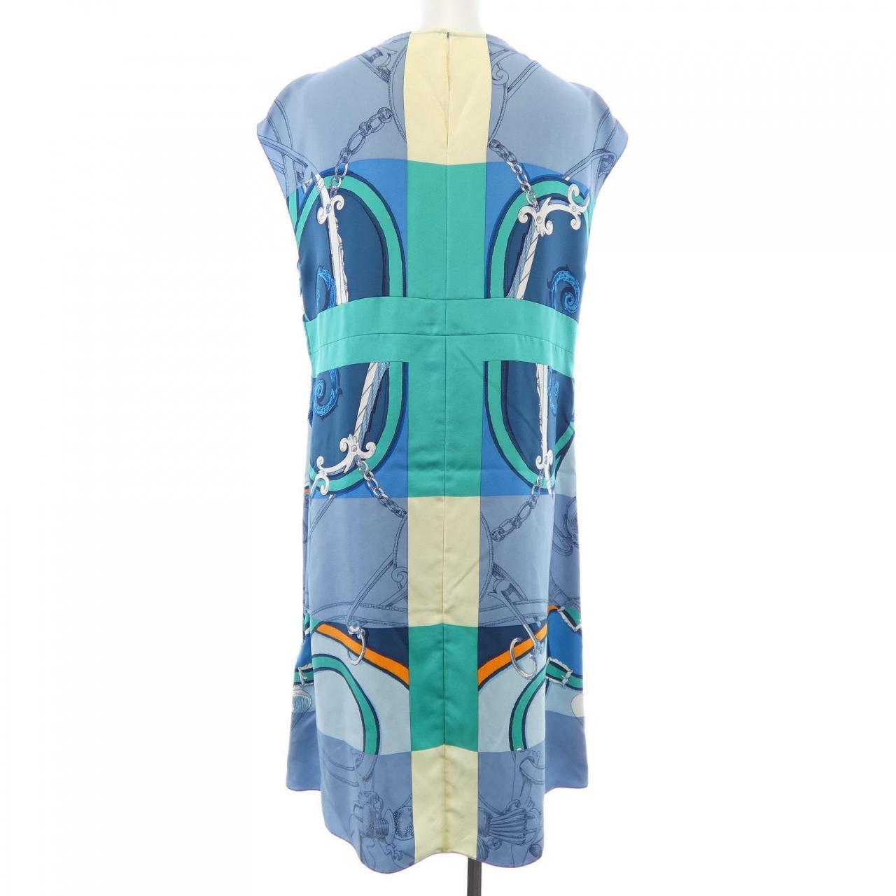 エルメス HERMES L'INSTRUCTION DU ROY ZOOM *16-7356 ツイルレーヌ ワンピース