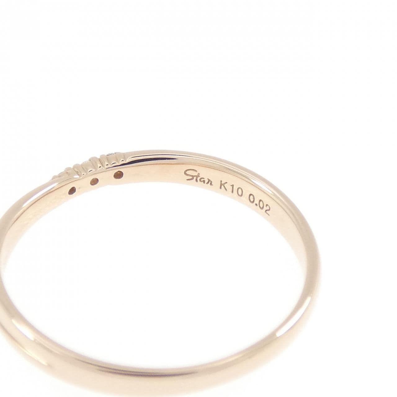 スタージュエリー ダイヤモンド リング 0.02CT