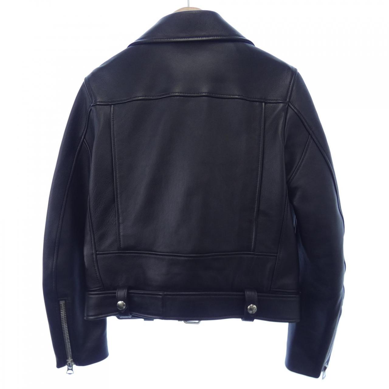 ACNE STUDIOS皮革騎士夾克