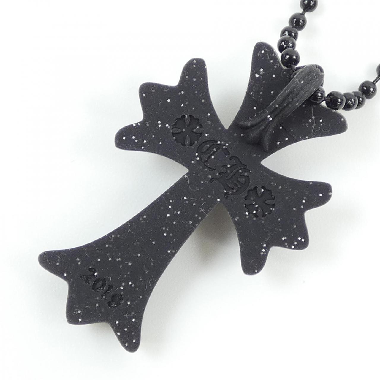 クロムハーツ CHROME HEARTS CH CRS SML PLSTC MATTE BLK GLR BALL CHAI 604175364AHXXXX445 ペンダント