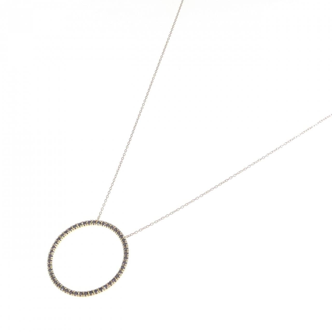 Bijou de M Circle Necklace Necklace 0.58CT