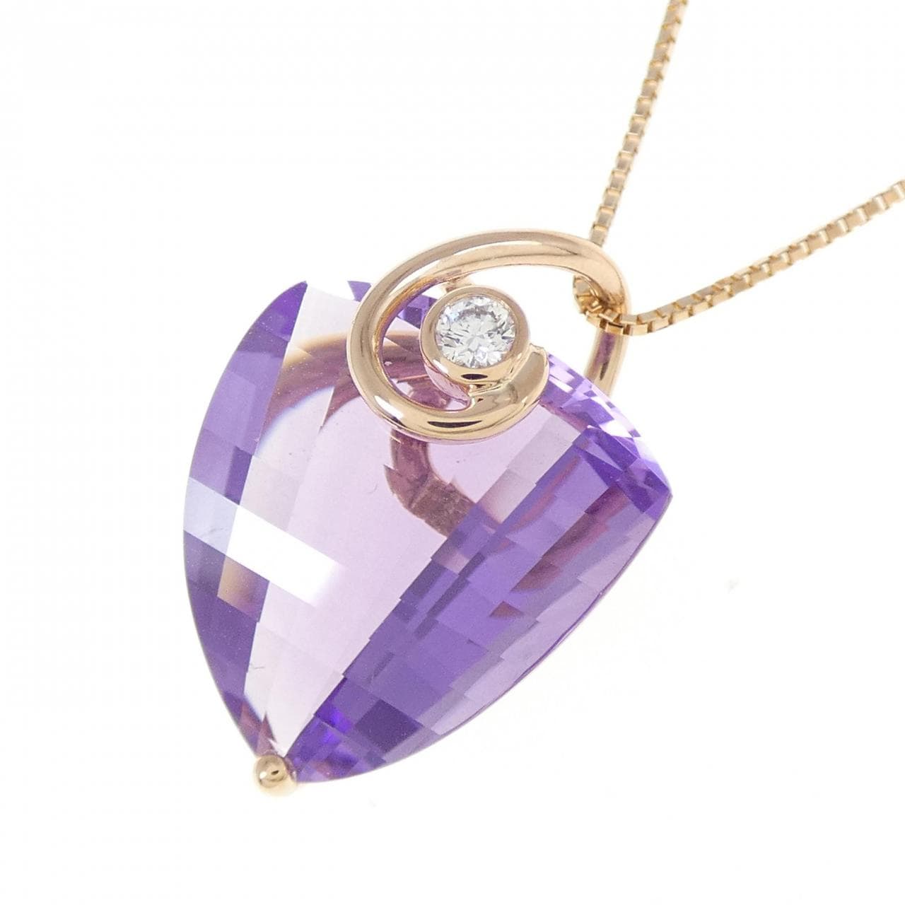 K14PG/K18PG Amethyst Necklace