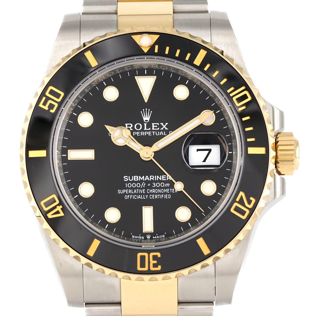 ROLEX Submariner Date 126613LN SSxYG自动上弦random number