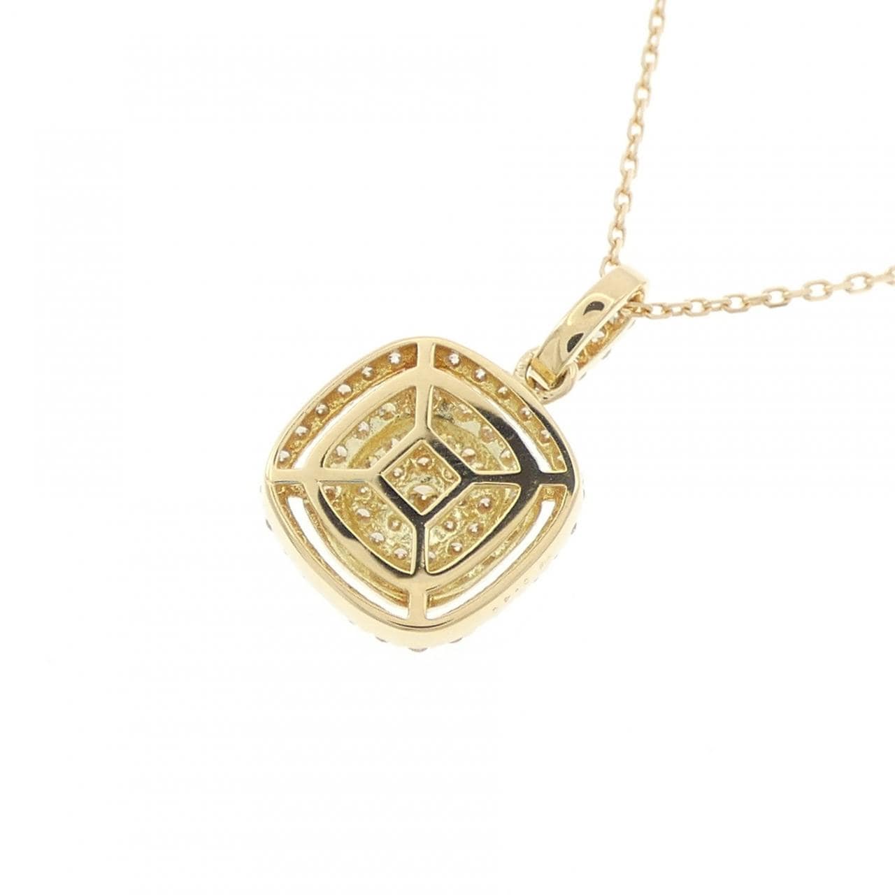 K18YG ダイヤモンド ネックレス 0.40CT