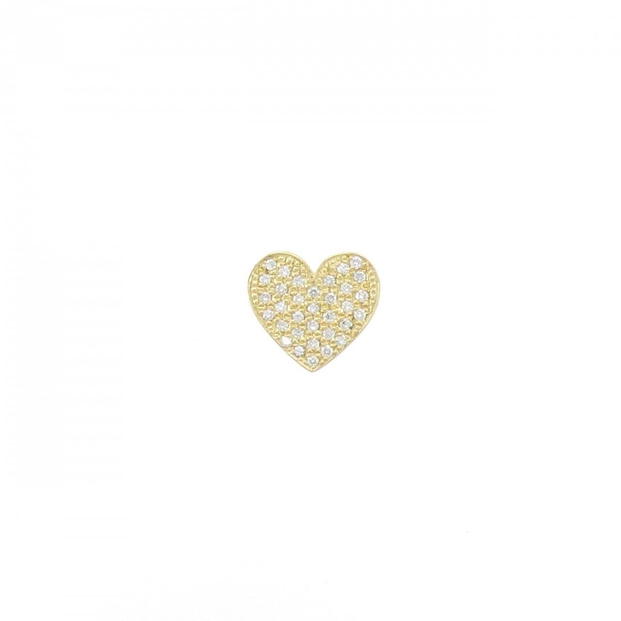 Bijou de M Heart Earrings 0.16CT (One Ear)