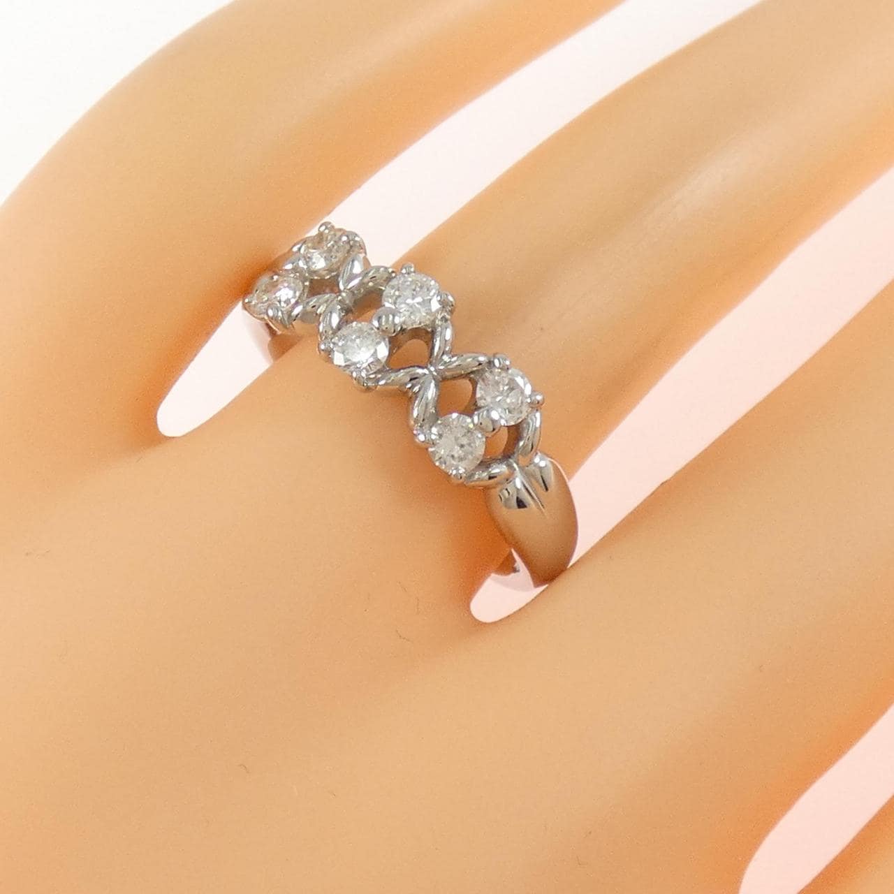 PT900 ダイヤモンド リング 0.50CT