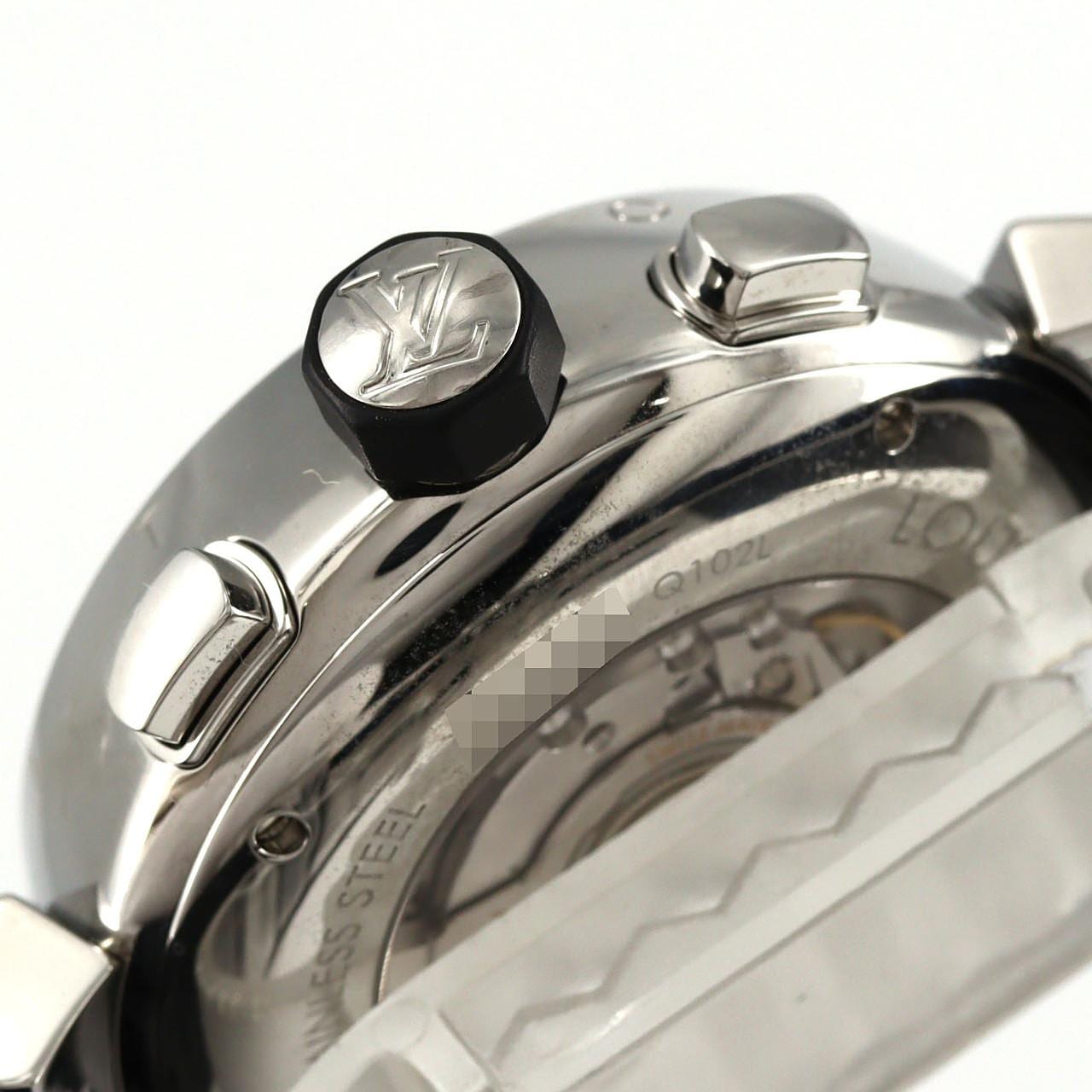 ルイヴィトン タンブールクロノヴォワイヤージュ Q102L SS 自動巻