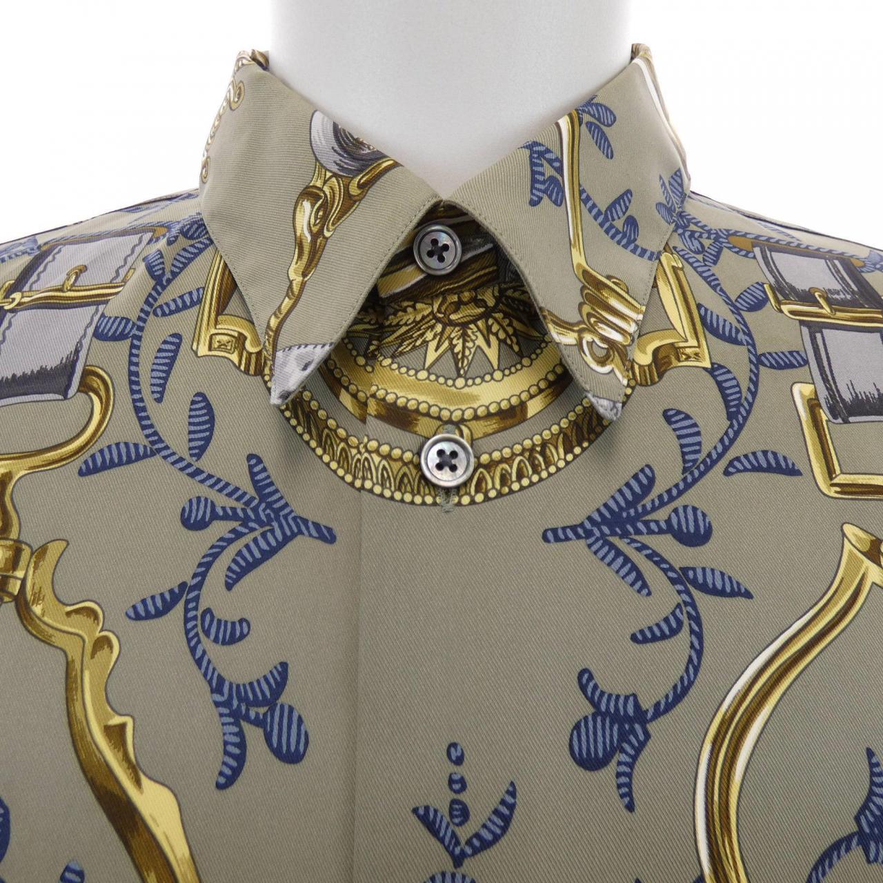 エルメス HERMES *41-5615. シャツ