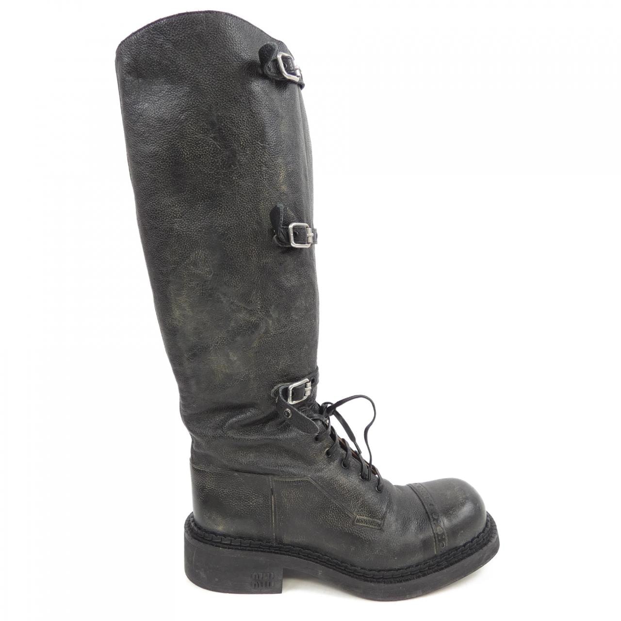 ミュウミュウ MIU MIU 5W315E ロングブーツ