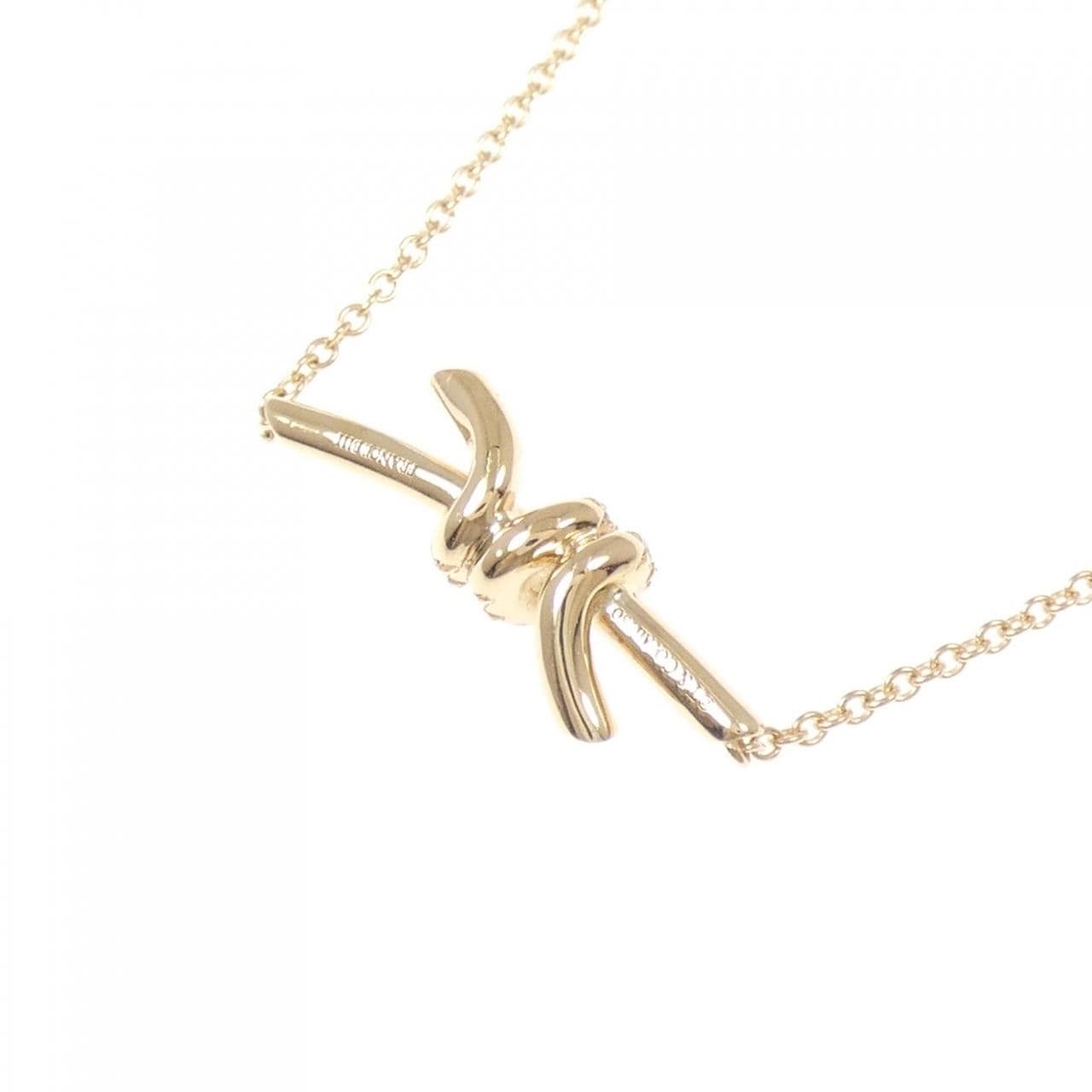 ティファニー ノット スモール ネックレス