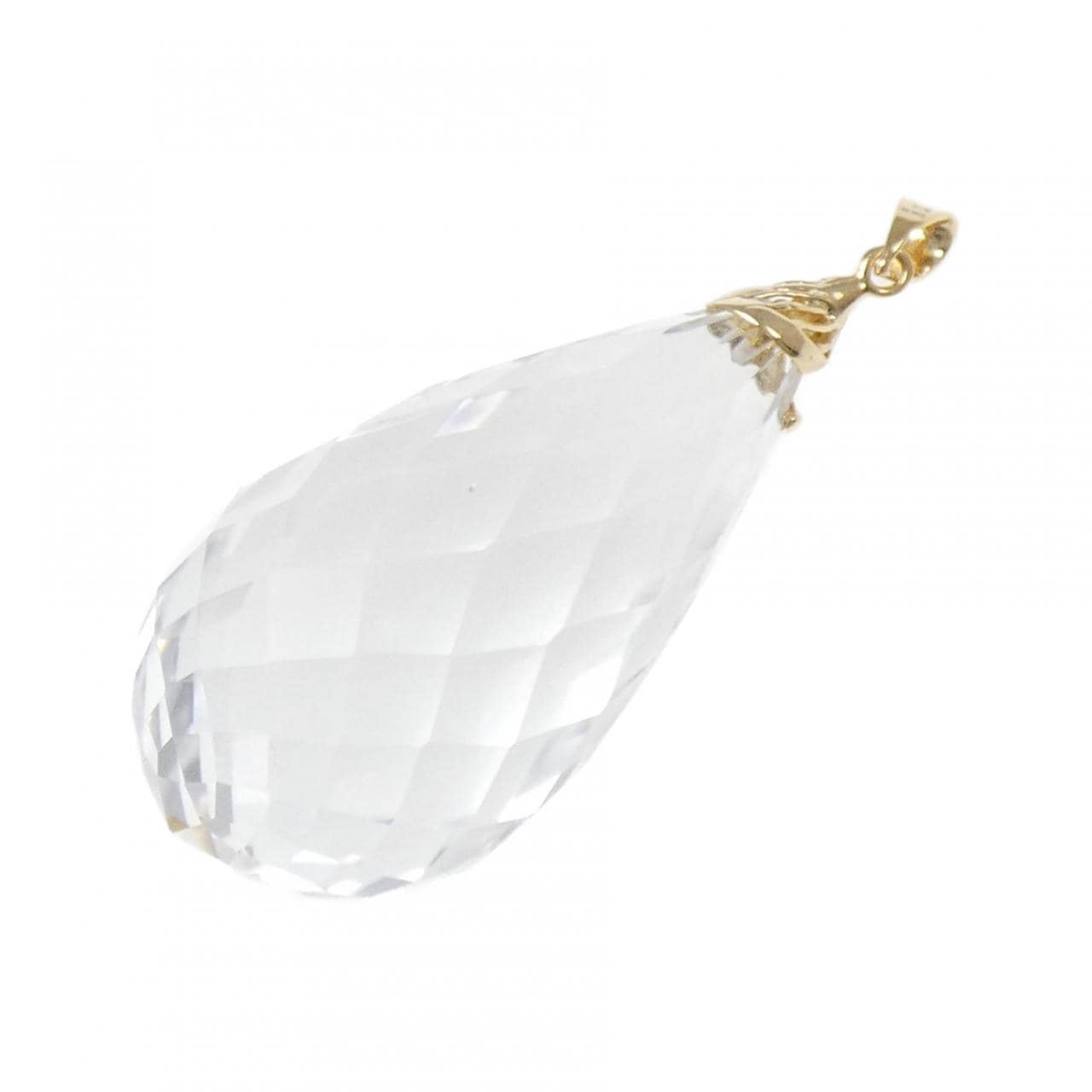 K18YG クオーツ ペンダント