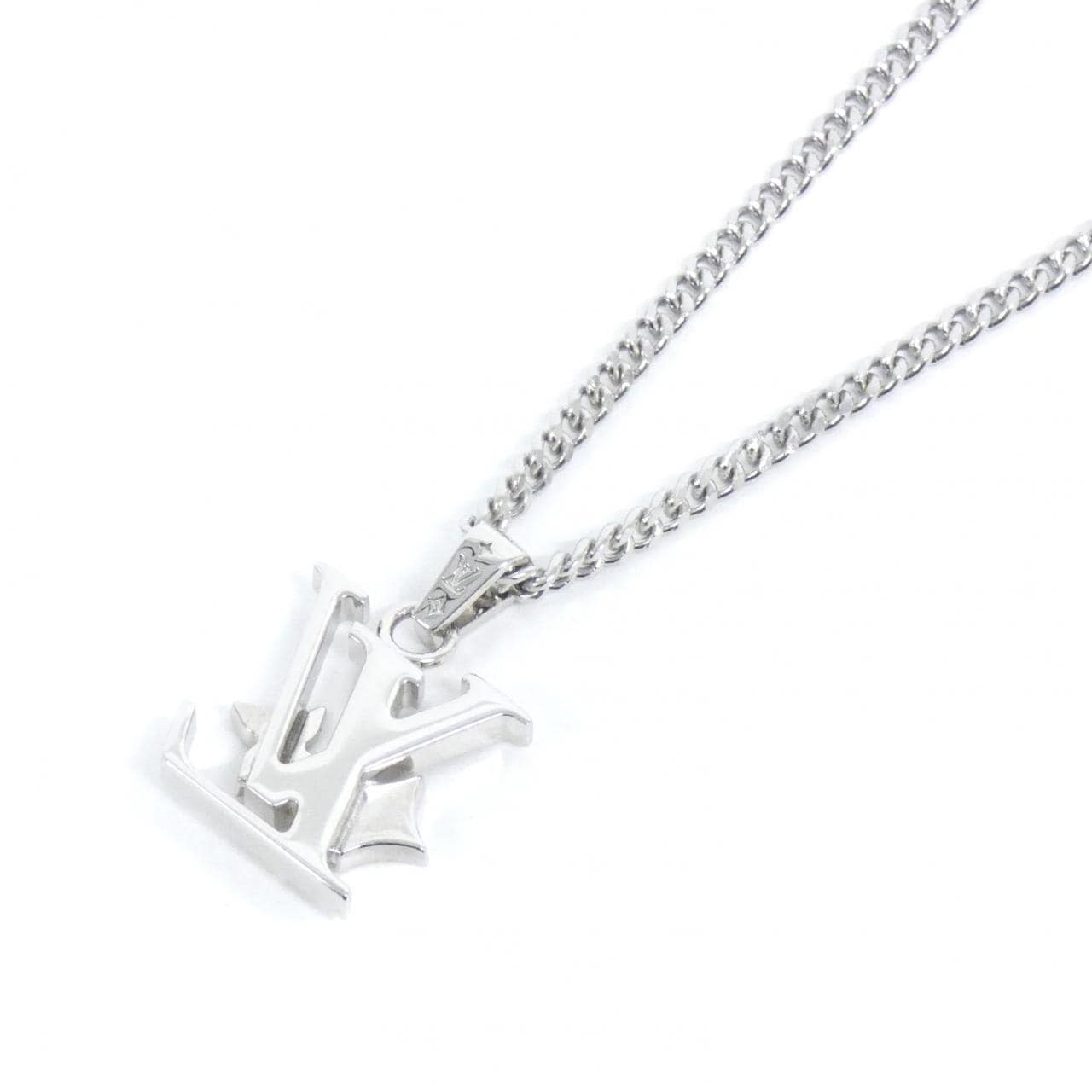 ルイヴィトン ペンダント モノグラム ロウ M02254 ネックレス