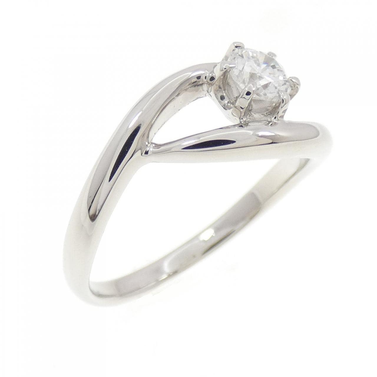 PT900 ダイヤモンド リング 0.251CT E SI2 Fair