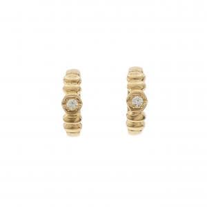 K18YG/K18PG ダイヤモンド ピアス 0.10CT