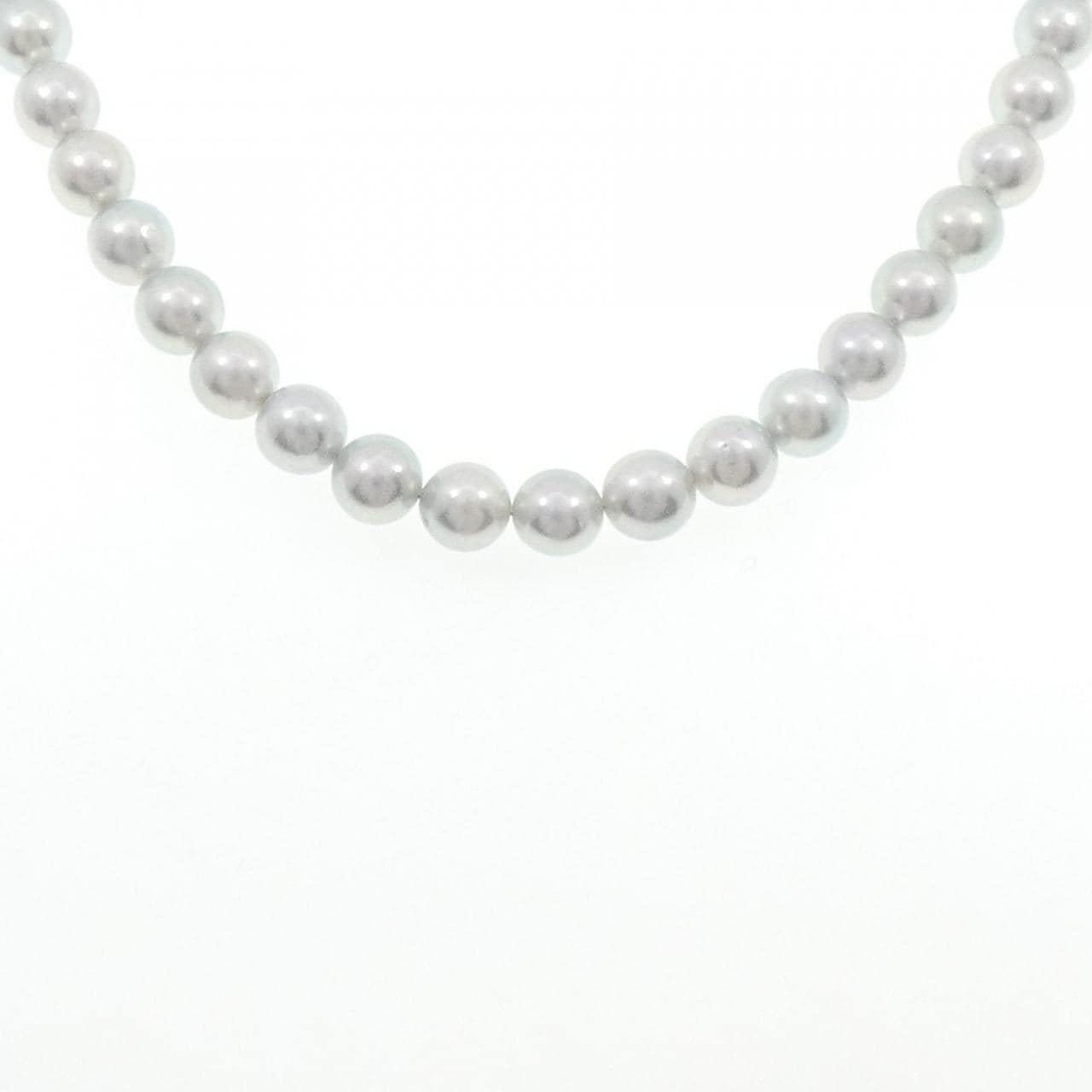 シルバー アコヤパール ネックレス 8.5-9mm