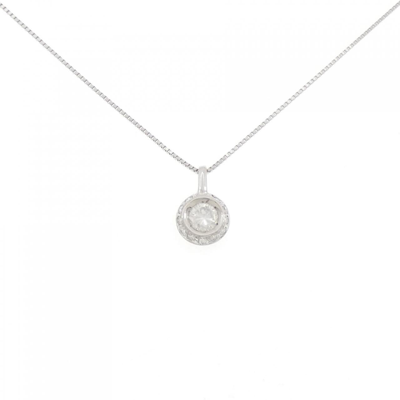 PT900/PT850 ダイヤモンド ネックレス 0.40CT