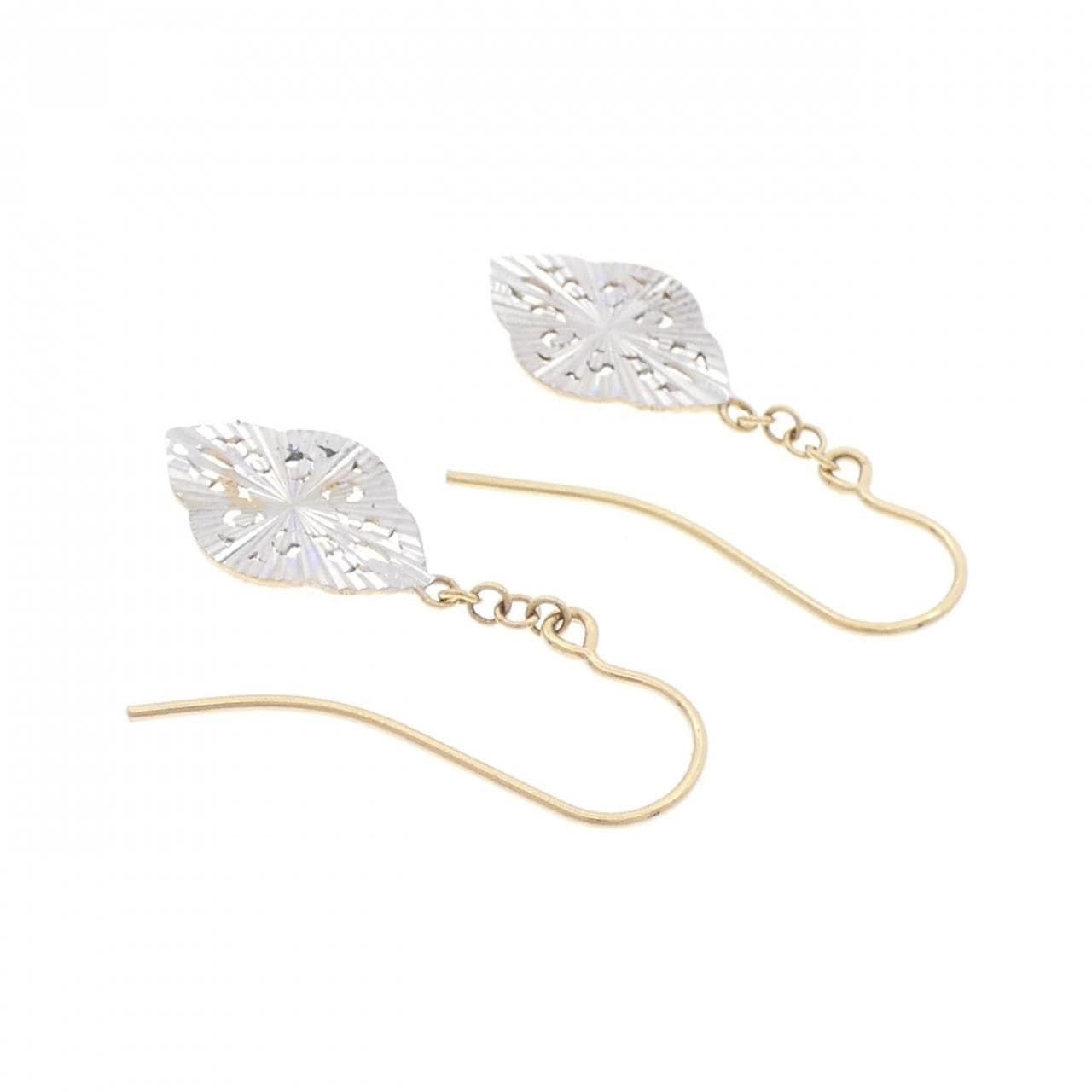 [BRAND NEW] K18YG/K18WG earrings
