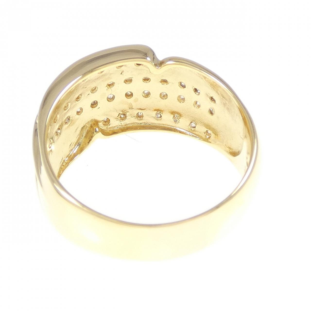 K18YG ダイヤモンド リング 1.25CT