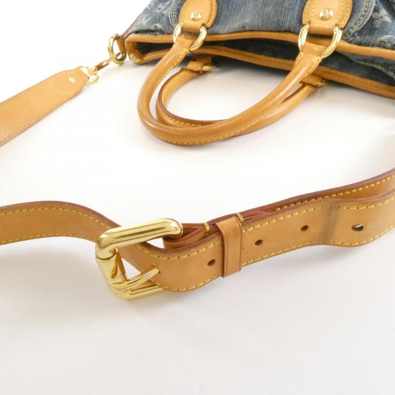 ルイヴィトン モノグラム デニム ネオカビィー GM M95350 バッグ