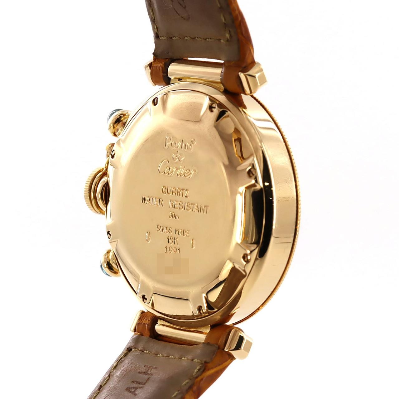 【免维护回扣价】Cartier Pasha 计时腕表 YG YG石英