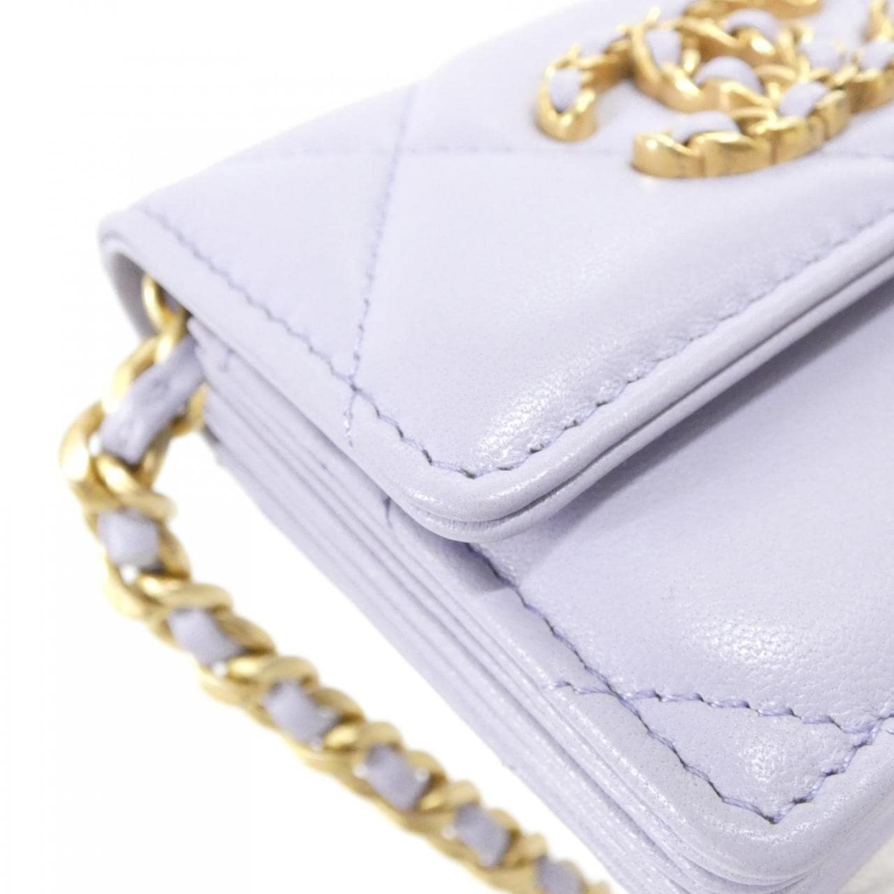 シャネル シャネル19 ライン AP2409 カードケース