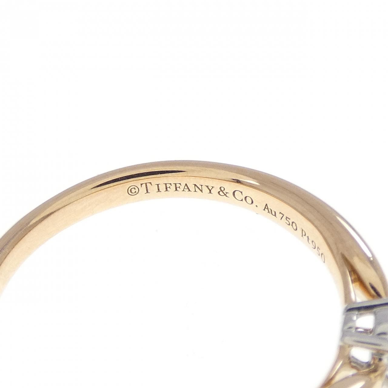 ティファニー ハーモニー リング 0.20CT H VS1 3EXT