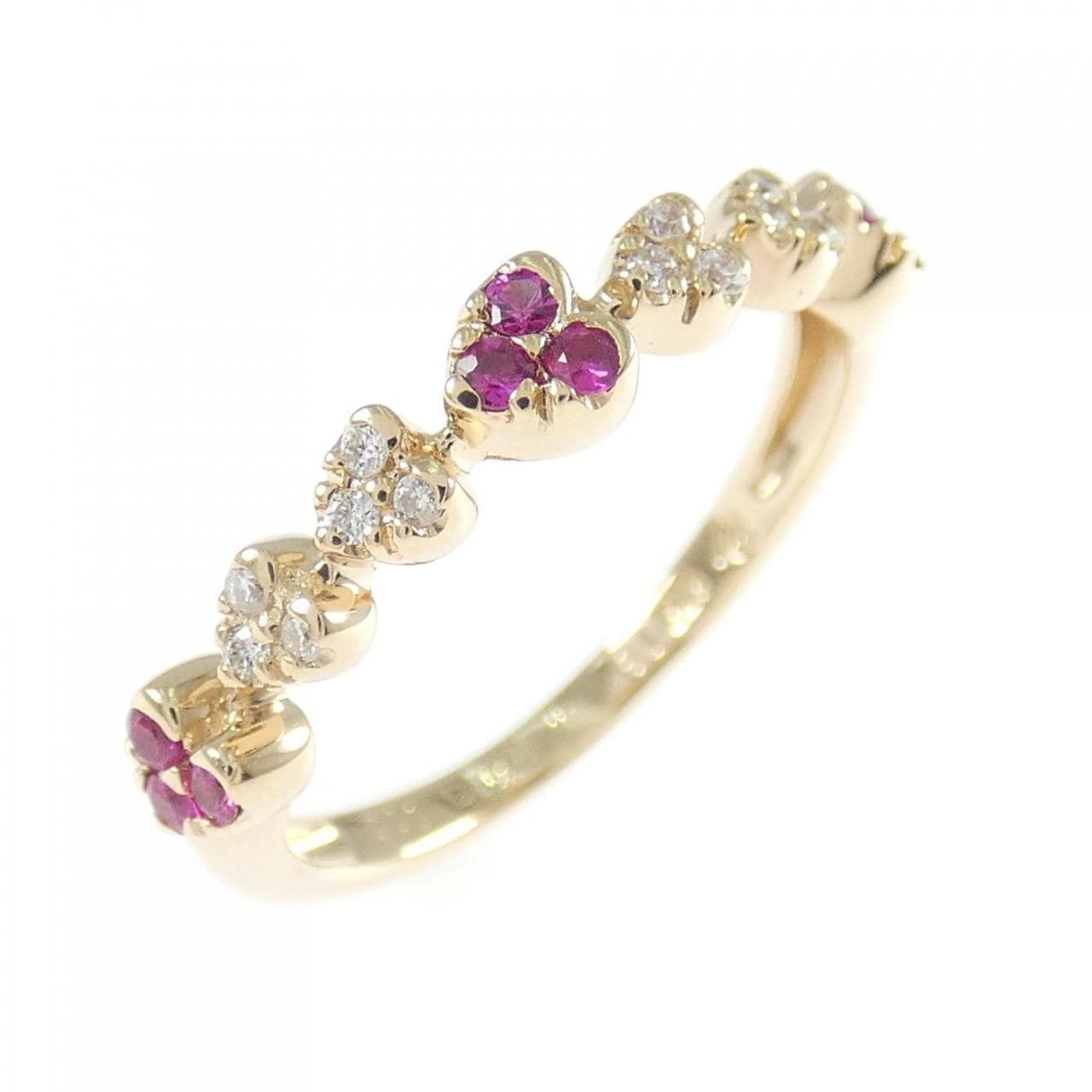 ポンテヴェキオ ルビー リング 0.13CT