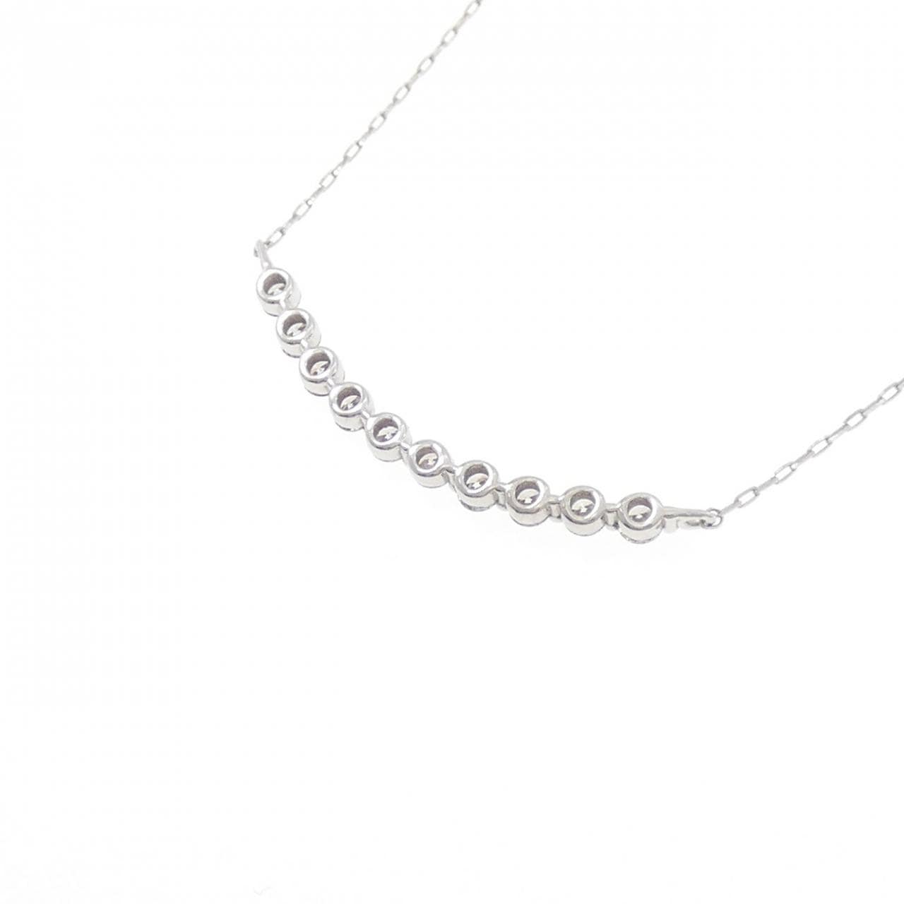 PT950/PT900 ダイヤモンド ネックレス 0.30CT