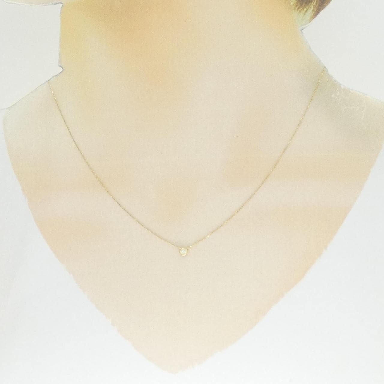 アーカー アンプチ ネックレス 0.05CT