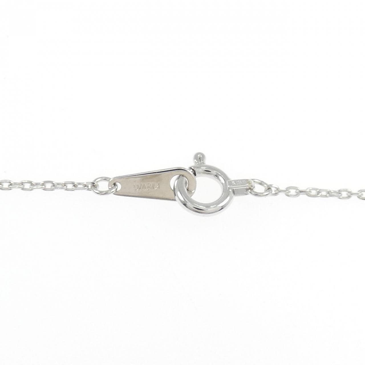 750WG/K18WG ダイヤモンド ネックレス