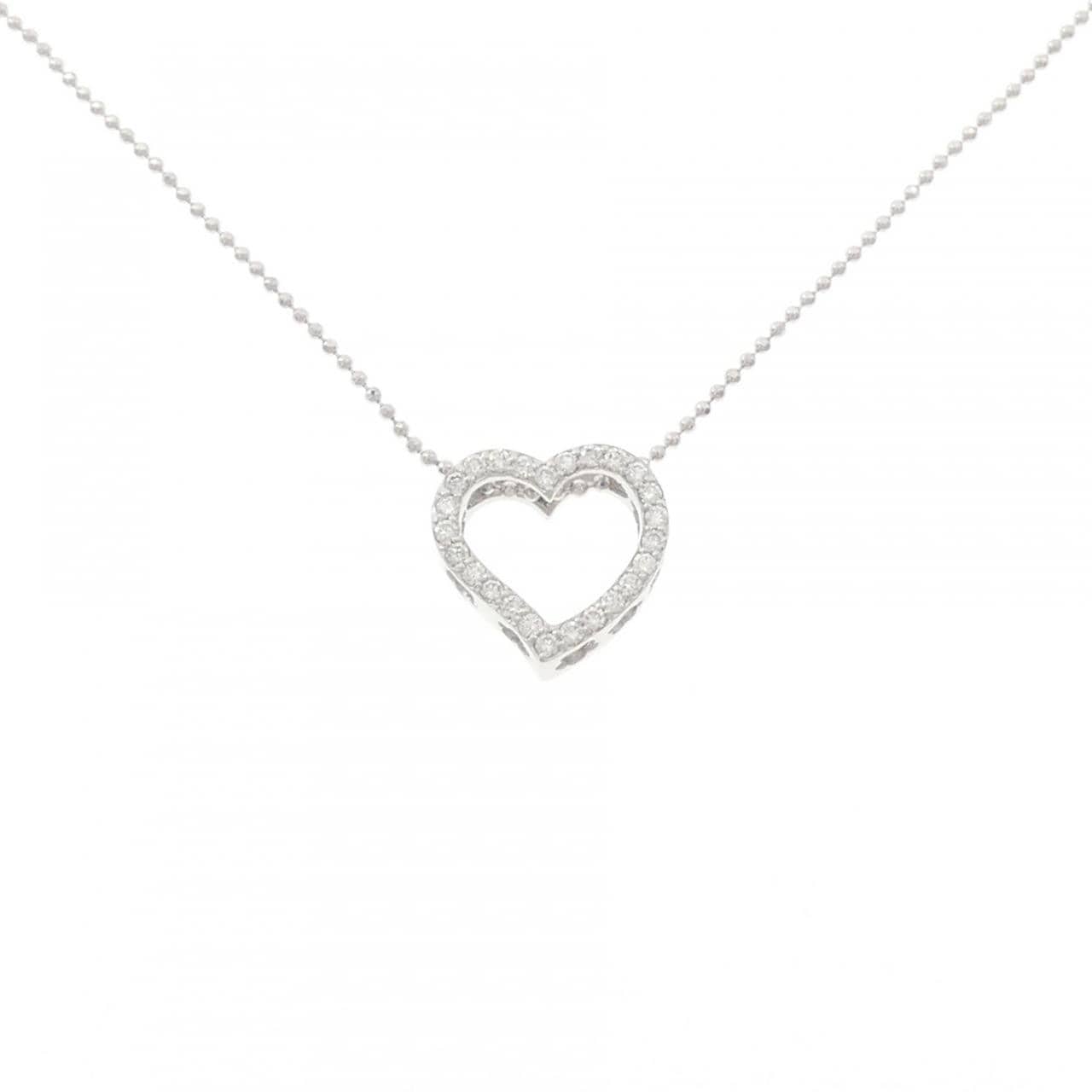 ポンテヴェキオ ハート ネックレス 0.37CT