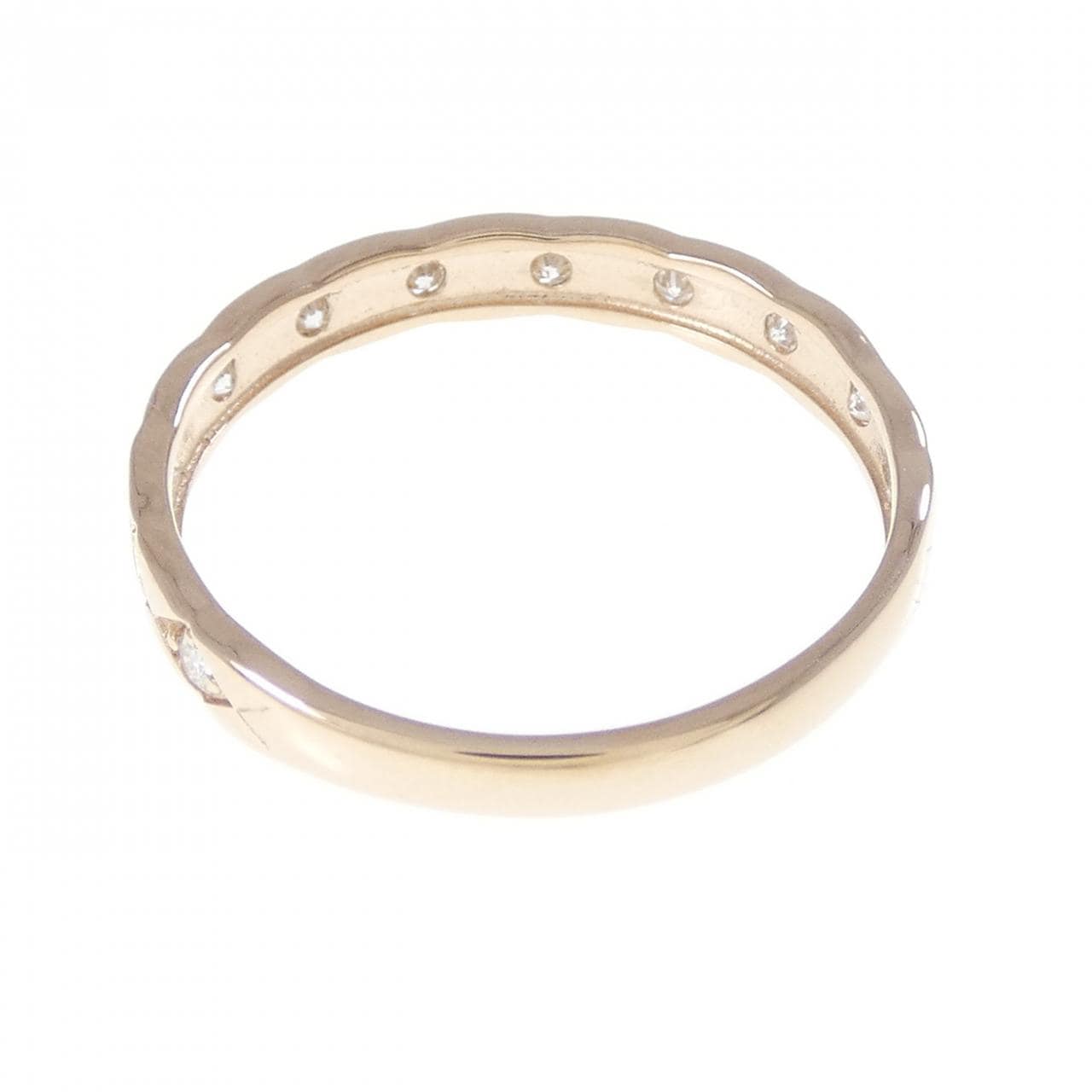 K18PG ダイヤモンド リング 0.18CT