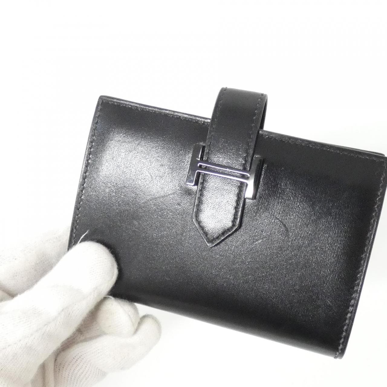 エルメス ベアン ミニ モノクローム 084690CH 財布