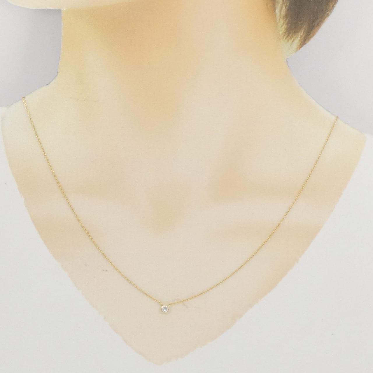 ヴァンドーム ダイヤモンド ネックレス 0.09CT
